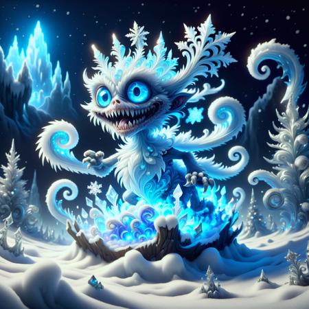 00697-[number]-2920186849-digital art, semi realistic hyper detailed masterpiece, dynamic, awesome quality,DonMSn0wM4g1cXL, snow ice magic, doppelganger,.png